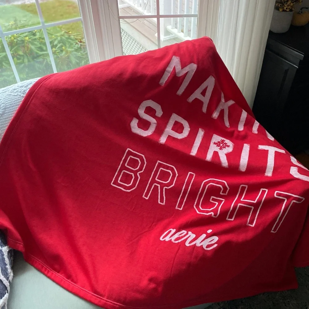 Aerie throw blanket